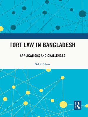 cover image of Tort Law in Bangladesh